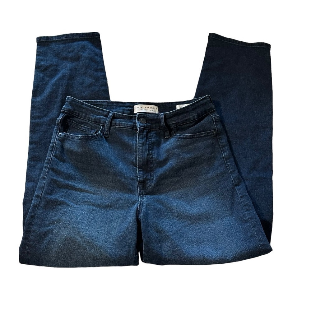 Social Standard by Sanctuary women's size 4 slim straight, blue jeans